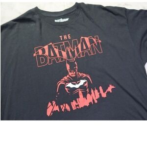 The Batman DC Black T‎ Shirt Men's Size 2XL XXL